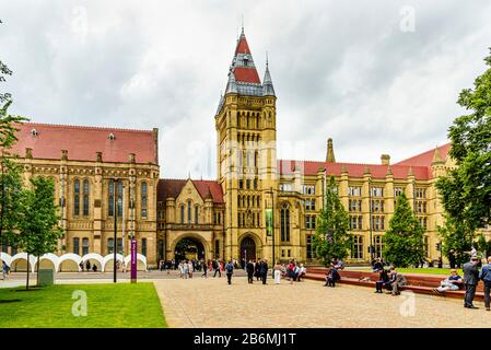 Giornata di laurea, Università di Manchester Foto Stock