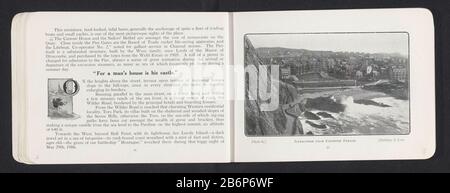 Gezicht op Ilfracombe, gezien vanaf Capstone Hill Ilfracombe da Capstone Parade (titel op Object) Vista di Ilfracombe, visto da Capstone Hillfracombe da Capstone Parade (title Object) Tipo Di Proprietà: Fotomeccanica stampa pagina numero articolo: RP-F 2001-7-216-17 Produttore : fotografo: PhilliDating & Read Listed object clomechanice: Illicca fabbricante anonimo. 1900 - ca. 1920 Materiale: Carta Tecnica: Autotipia dimensioni: Immagine: H 82 mm × W 132 mmToelichtingPrent a pagina 23. Oggetto: Vista della città in generale; Costa rocciosa di Veduta dove: Ilfracombe Foto Stock