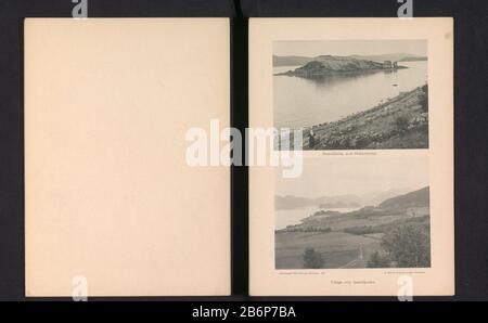 Gezicht op Kasteel Steinvikholm en fjorden in de buurt van Trondheim Stenvikholm med Slotsruinerne Udsigt over Aasenfjorden (titel op object) Vista del Castello Steinvikholm e dei fiordi vicino TrondheimStenvikholm med Slotsruinerne Udsigt over Aasenfjorden (titolo oggetto) fabbricante-743-2001 Pagina Di Proprietà: P-7413:  -7413: Wilhelm Dreesen (edificio elencato) editore: A. Holbæk-Eriksen (proprietà elencate) fabbricazione Luogo: Fabbricante: Sør-Trøndelaguitgever: Trondheim Dating: CA. 1896 - o per 1897 Materiale: Carta Tecnica: Pressione leggera dimensioni: Pagina: H Foto Stock