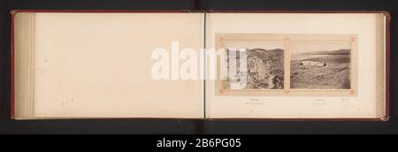 Gezicht op de Dode Zee Palestine - 249 - Mer-morte (titel op Object) Vista della ZePalestine morta - 249. - Mer-morte (oggetto del titolo) Tipo Di Proprietà: Photo page numero articolo: RP-F 2001-7-1659-76 Produttore : fotografo Felix Bonfils Dating: CA. 1873 - o per 1878 Materiale: Carta Tecnica: Albume dimensioni di stampa: Foto: H 77 mm × W 96 mm Oggetto: Paesaggi con acque, paesaggi acquatici, paesaggi marini (nella zona temperata) Dove: Zee morto Foto Stock
