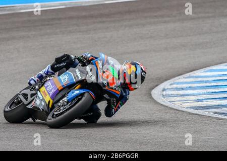 38 Bradley SMITH, test invernale moto e, Jerez marzo 11th, Spagna Foto Stock