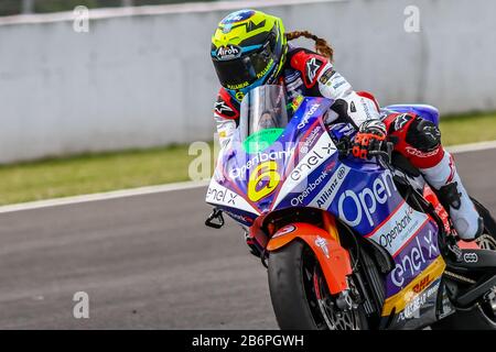 6 Maria HERRERA, moto e test invernale, Jerez march 11th, Spagna Foto Stock