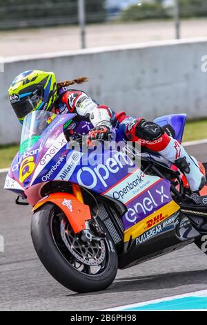 6 Maria HERRERA, moto e test invernale, Jerez march 11th, Spagna Foto Stock