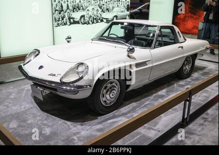 Il Chicago Auto Show 2020 A Mccormick Place, Chicago, Il, Usa Caratterizzato Da: Mazda 1967 Cosmo Sport 110s Dove: Chicago, Illinois, Stati Uniti Quando: 06 Feb 2020 Credito: Adam Bielawski/Wenn.com Foto Stock