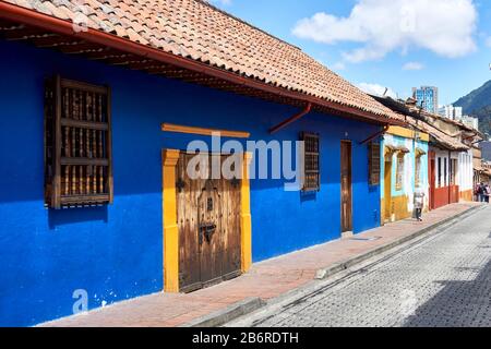 Città vecchia, Bogota, Colombia, Sud America Foto Stock