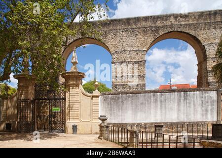 Acquedotto Romano Di San Sebastião, Coimbra. Beira Litoral, Portogallo Foto Stock