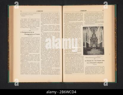 Interno di Abbey GrimbergenÉglise Abbatiale il GRIMBERGHE (oggetto del titolo) Tipo Di Proprietà: Fotomeccanica stampa pagina numero articolo: RP-F 2001-7-1287-18 Produttore : fotografo L. Stainier (edificio elencato) clichémaker: Anonymous location manufacture: Abbazia di Grimbergen Datata: CA. 1896 - in o davanti 1900 Materiale: Carta Tecnica: Autotipia dimensioni: Immagine: H 97 mm × 71 b mmToelichtingPrent a pagina 145. Oggetto: Chiesa (esterno) Abbazia, monastero, convento  chiesa cattolica romana vera: Abbazia Grimbergen Foto Stock