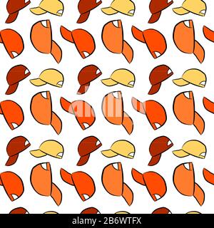 Sfondo arancione, illustrazione, vettore su sfondo bianco. Illustrazione Vettoriale