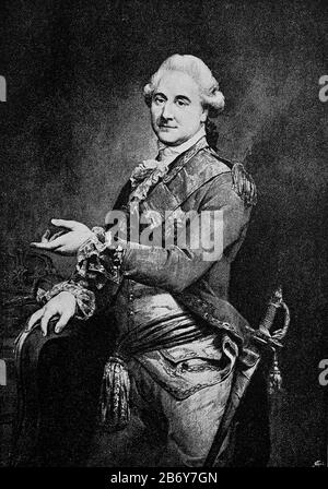 Stanislaw Ii Agosto, Stanislaw Antoni Poniatowski, 17 Gennaio 1732-12. 179 febbraio, venne dalla nobile famiglia dei Poniatowskis, fu eletto Re di Polonia e Gran Principe di Lituania nel 1764 con il massiccio sostegno dell'Imperatrice Russa Caterina la Grande e governò fino alla sua abdicazione nel 1795 / Stanislaw II. Agosto, Stanislaw Antoni Poniatowski, 17. Januar 1732-12. Febbraio 179, stammte aus dem Adelsgeschlecht der Poniatowskis, wurde 1764 mit massiver Unterstützung der russischen Kaiserin Katharina der Großen zum König von Polen und Großfürsten von Litauen gewählt und regierte bis z Foto Stock