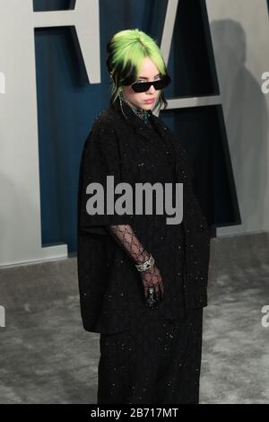 2020 Vanity Fair Oscar Party segue gli Oscar 92nd presso il Wallis Annenberg Center for the Performing Arts di Beverly Hills, California, il 9 febbraio 2020. Con: Billie Eilish Dove: Beverly Hills, California, Stati Uniti Quando: 10 Feb 2020 Credito: Sheri Determan/Wenn.com Foto Stock