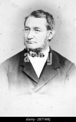 Julius Mayer, Julius Robert Mayer (1814 – 1878) medico, chimico e fisico tedesco e uno dei fondatori della termodinamica Foto Stock