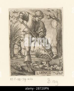 LENTE Lencz (titel op object) De vier seizenen (seriettel) LenteLencz (titel op object)De vier seizenen (seriettel) Object Type : prent Objectnummer: RP-P-OB-54.656Catalogusreferentie: Hollstein German 369 Iscrizioni / Merken: Collector's mark , Virgverkartin, ‘, Plaven, fabbricante: Lugempt (Lugkverinken): 2228nummer, Dartner's fut, Dartner, Dartner, Dartin  , Dartner, Dartner's fut, Dartner, Dartin, Dartin, Dartner, Dart Neurenberg Dating: 1524 - 1562 Materiale: Papier Techniek: Graveren (drukprocedé) / etsen / plattoon dimensioni: Plaatrand: H 60 mm × b 47 mmToelichtingMaakt deel uit van een serie van Foto Stock