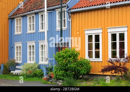 Distretto Mollenberg, città di Trondheim, il Trondelag County, Norvegia Foto Stock