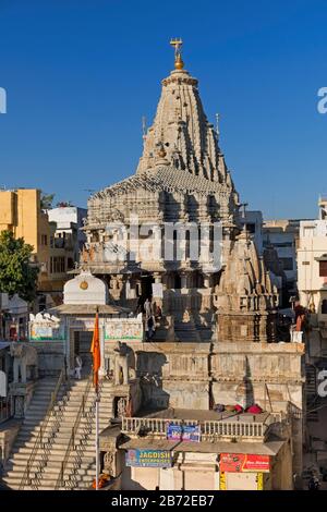 Jagdish Tempio Udaipur Rajasthan India Foto Stock