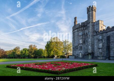 Il bellissimo Castello di Kilkenny in Irlanda Foto Stock