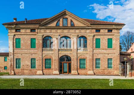 Italia Veneto Quinto Vicentino ( Vi ) - Villa Thiene Di Andrea Palladio Foto Stock