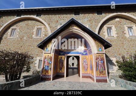 Museo Del Monastero Di Kykkos, Cipro, Repubblica Di Cipro, Mediterraneo Orientale, 11 Marzo 2020, Foto Di Richard Goldschmidt Foto Stock