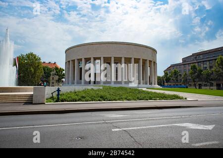 Il padiglione Meštrović, sede di artisti croati Foto Stock