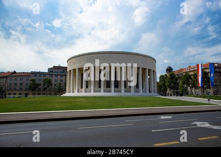 Il padiglione Meštrović, sede di artisti croati Foto Stock