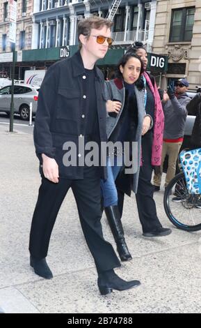 12 marzo 2020 Dane DeHaan alla Build Series per parlare di Amazon prime Zero, ZeroZero a New York .12 marzo 2020. Credito:RW/MediaPunch Foto Stock