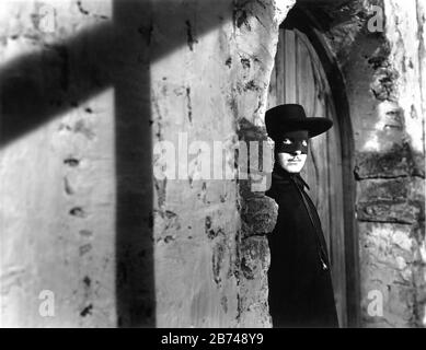 POTERE di Tyrone come Diego Vega aka Zorro NEL MARCHIO DI ZORRO 1940 regista ROUBEN MAMOULIAN romanzo Johnston McCulley Twentieth Century Fox Foto Stock