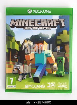 Il gioco Xbox One Minecraft di Mojang Foto Stock