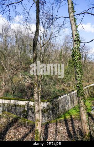 Forte Militare, Saint-Priest, Francia Foto Stock