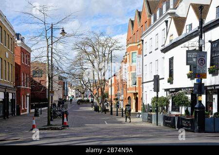 Bridge Street nel Royal Borough di Windsor Berkshire Inghilterra Regno Unito Foto Stock