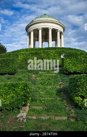 Parco Querini nella città di Vicenza, Italia Foto Stock