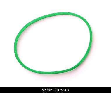 Macro orizzontale di un elastico in gomma Palla in banda Foto stock - Alamy