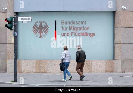 Ufficio federale delle migrazioni e dei rifugiati, 04.04.2017 a Berlino [traduzione automatica] Foto Stock