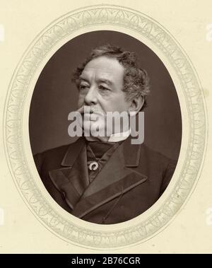 WILLIAM HOWARD RUSSELL (1820-1907) giornalista e reporter irlandese per i tempi della guerra di Crimea Foto Stock