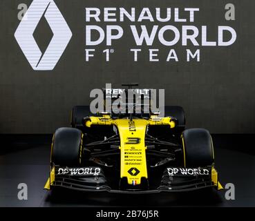 Il team Renault livrea rivela Foto Stock