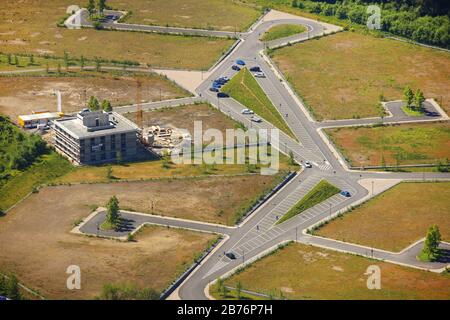 Area di sviluppo a Bochum, Gesundheiscampus, 25.05.2011, vista aerea, Germania, Nord Reno-Westfalia, Ruhr Area, Bochum Foto Stock