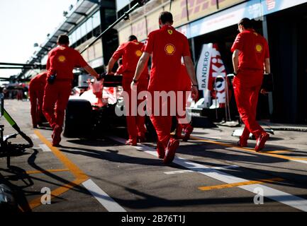 Team Ferrari Foto Stock