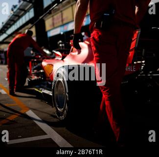 Team Ferrari Foto Stock