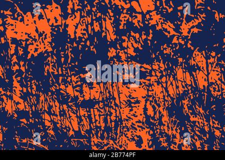 Abstract immagine multicolore, realizzata con una spazzola. Illustrazione Vettoriale