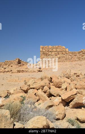 Masada. Israele Foto Stock