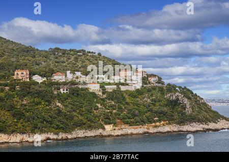 Appartamenti di lusso sulla Costa del Sud della Francia Foto Stock