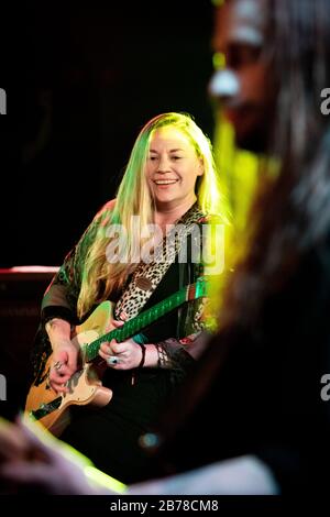 Joanne Shaw Taylor, Chinnerys, Southend-on-Sea, Essex © Film Fotografia libera / Alamy Foto Stock