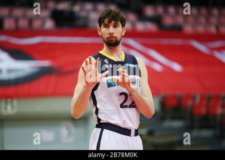 Ryan Rossiter (Brex), 14 MARZO 2020 - Pallacanestro : 2019-20 B.LEAGUE B1 gioco tra Chiba Jets 80-88 Utsunomiya Brex a Funabashi Arena, Chiba, Giappone. (Foto di YUTAKA/AFLO SPORT) Foto Stock