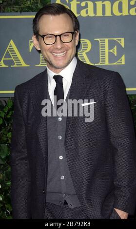 03 dicembre 2017 - Londra, Inghilterra, Regno Unito - Londra Evening Standard Theatre Awards 2017, Theatre Royal, Drury Lane - Christian Slater Foto Stock