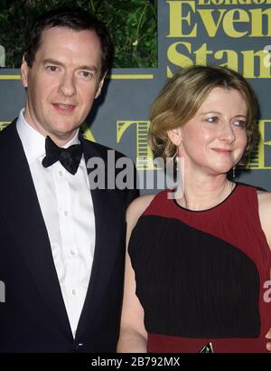 03 dicembre 2017 - Londra, Inghilterra, Regno Unito - Londra Evening Standard Theatre Awards 2017, Theatre Royal, Drury Lane - George Osborne Foto Stock