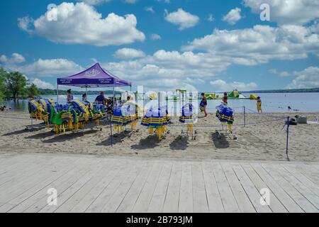 Città Di Barrie, Ontario, Canada, Nord America Foto Stock