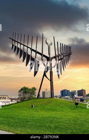 Città Di Barrie, Ontario, Canada, Nord America Foto Stock
