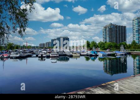 Città Di Barrie, Ontario, Canada, Nord America Foto Stock