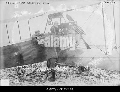 Tedesco Recon aereo WW1. Foto Stock