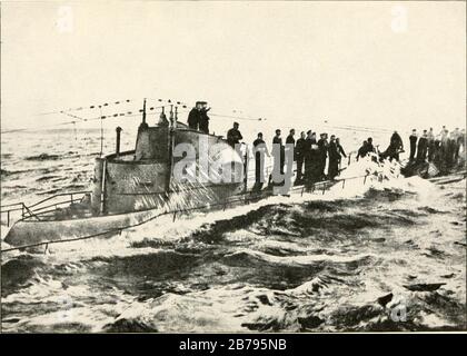 Attività sottomarine tedesche sulla costa atlantica degli Stati Uniti e del Canada (1920) (14596313237). Foto Stock