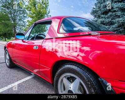 1990 Mazda Miata Mx5 Roadster. Foto Stock
