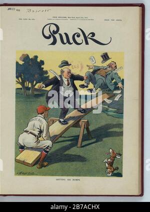 Ottenere i suoi colpi - L.M. Glackens. Foto Stock